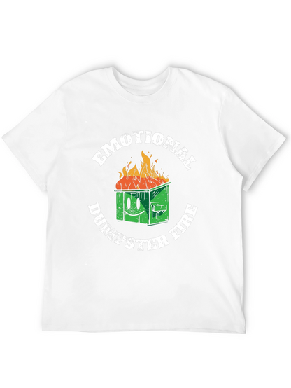 Emotional Dumpster Fire Graphic T-Shirt