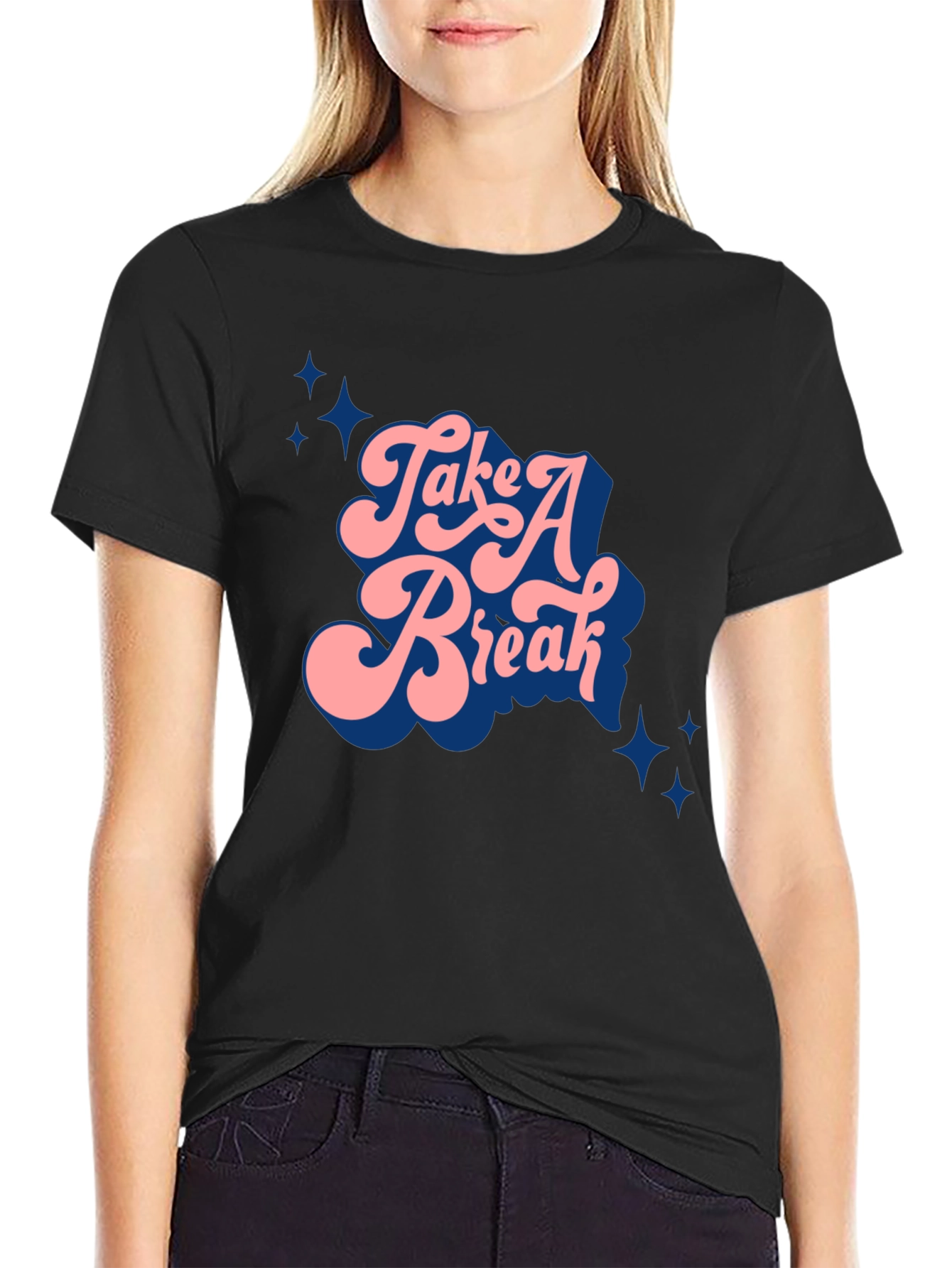 Retro Take A Break Graphic Tee
