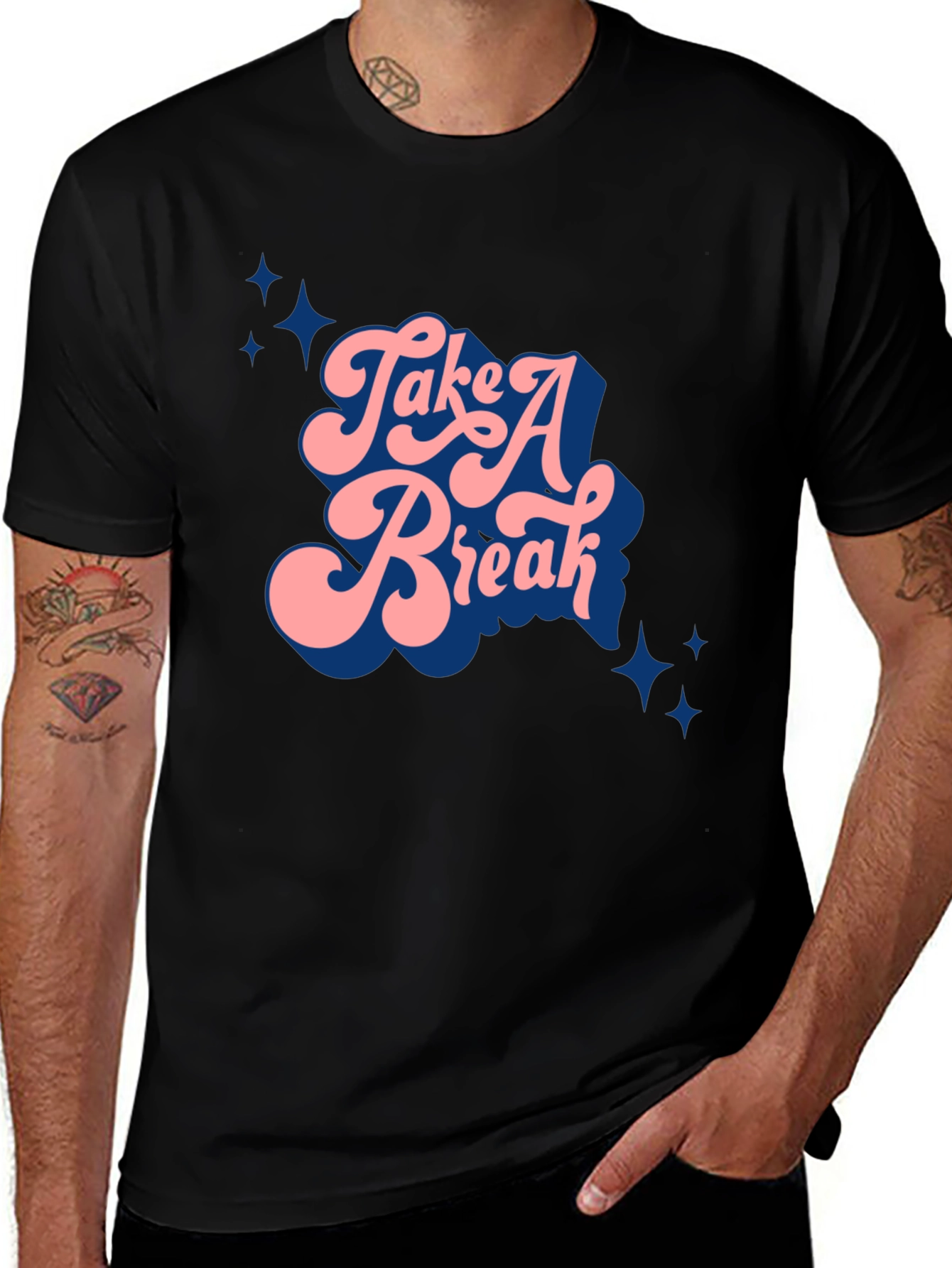 Retro Take A Break Graphic Tee