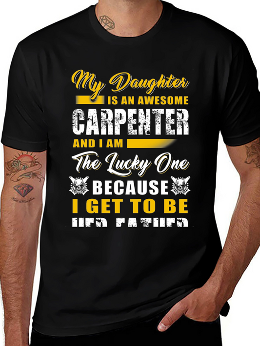 Awesome Carpenter Dad T-Shirt