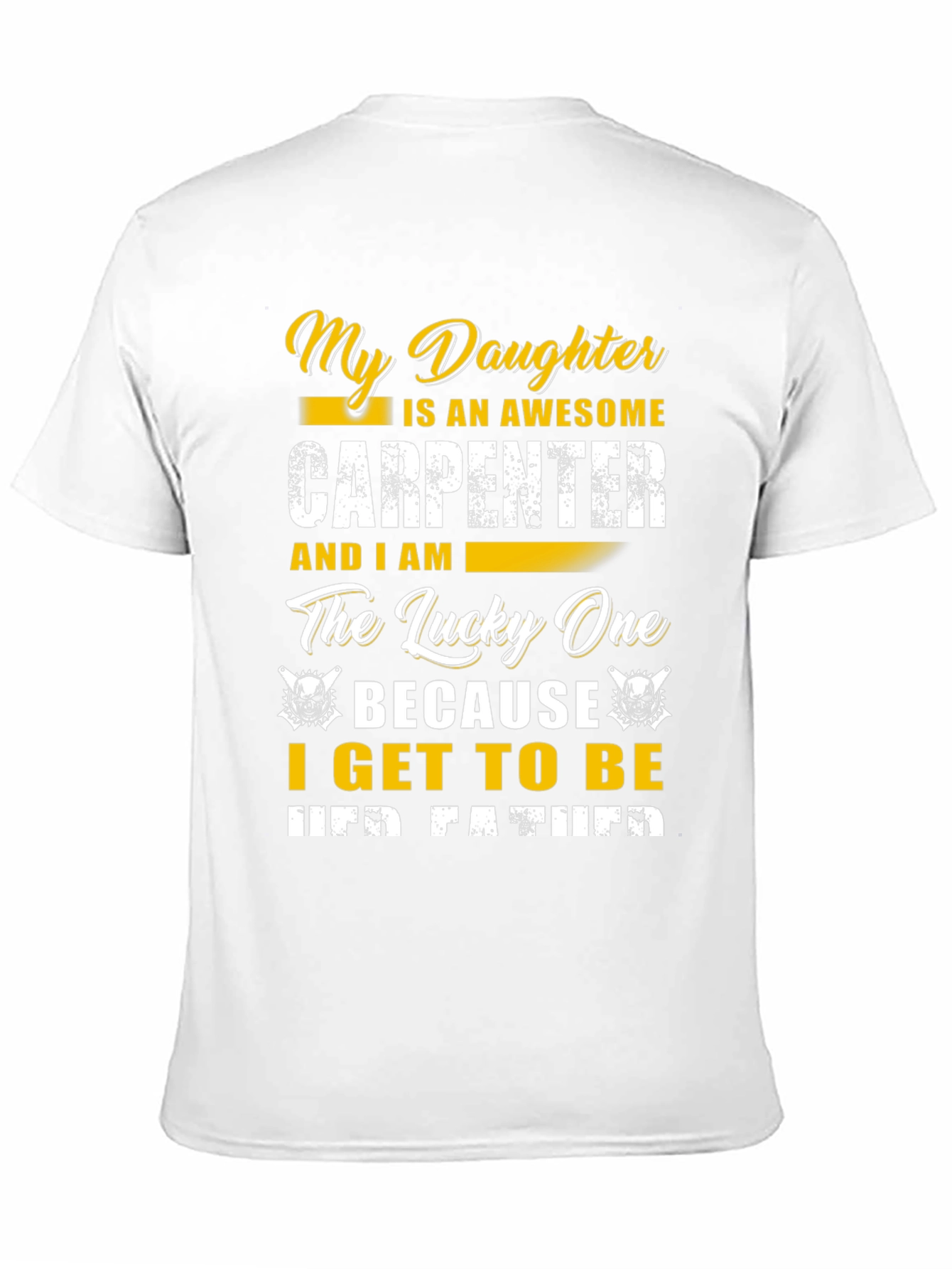 Awesome Carpenter Dad T-Shirt