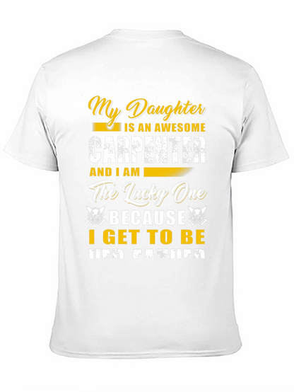 Awesome Carpenter Dad T-Shirt