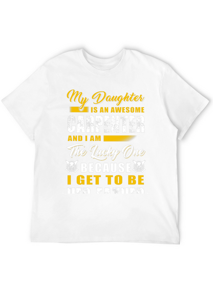 Awesome Carpenter Dad T-Shirt