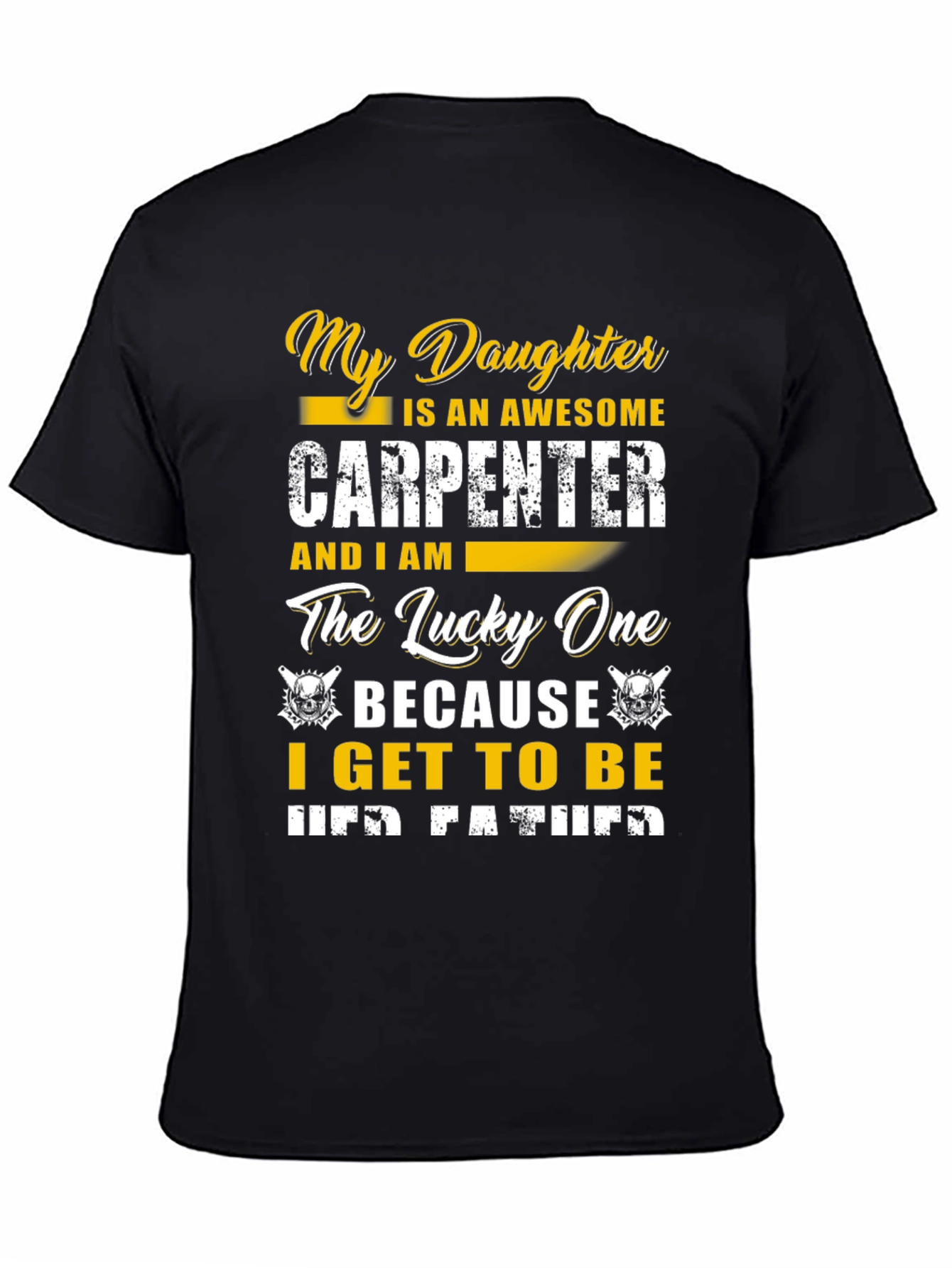 Awesome Carpenter Dad T-Shirt