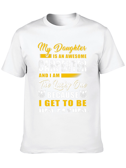 Awesome Carpenter Dad T-Shirt