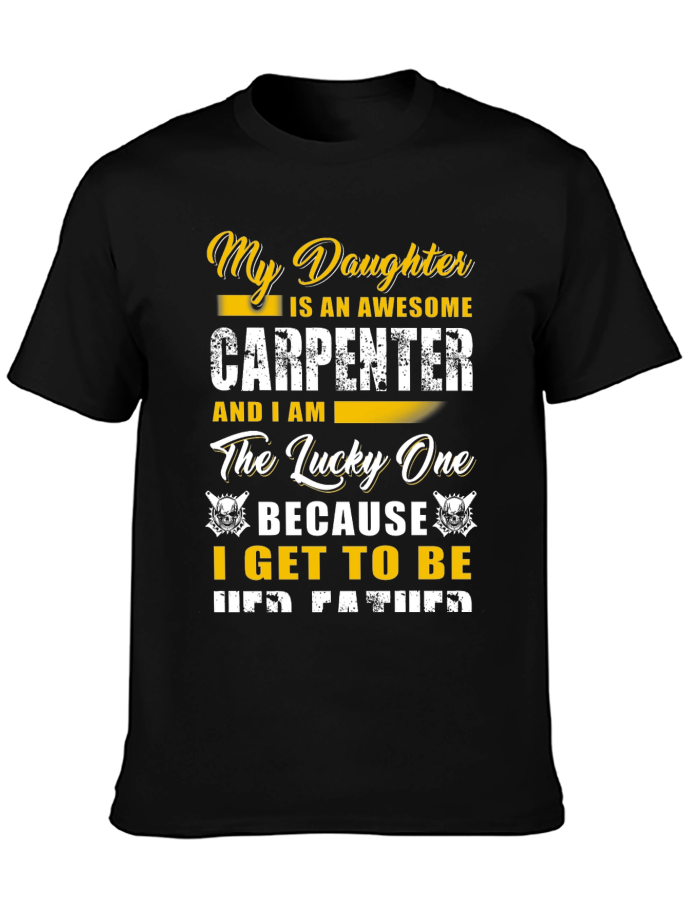 Awesome Carpenter Dad T-Shirt