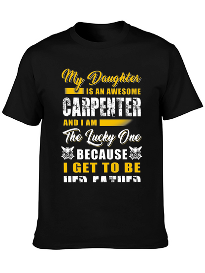 Awesome Carpenter Dad T-Shirt