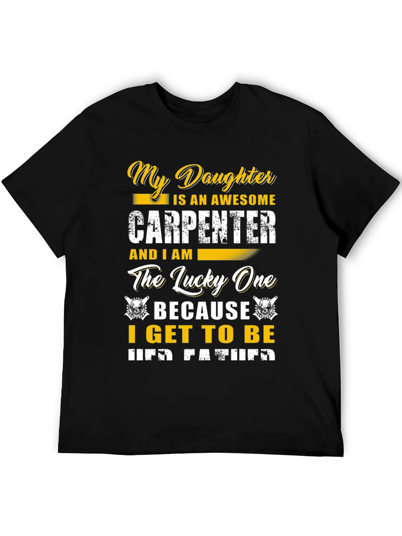 Awesome Carpenter Dad T-Shirt