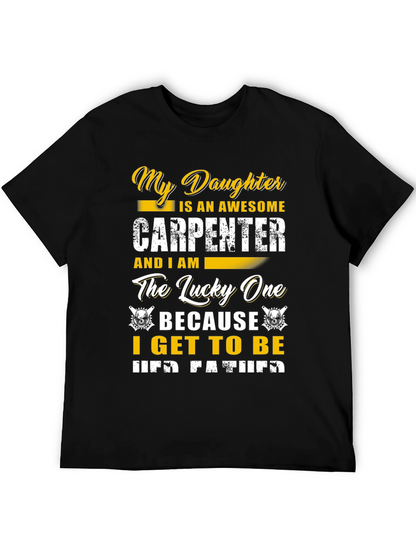 Awesome Carpenter Dad T-Shirt