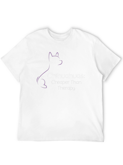 Chihuahua Therapy T-Shirt - Funny Dog Lover Tee