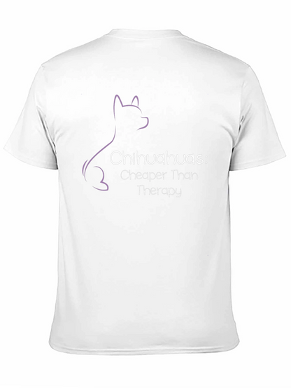 Chihuahua Therapy T-Shirt - Funny Dog Lover Tee