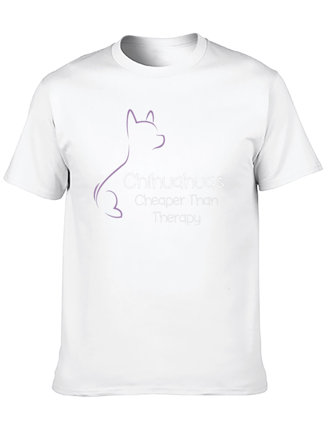 Chihuahua Therapy T-Shirt - Funny Dog Lover Tee