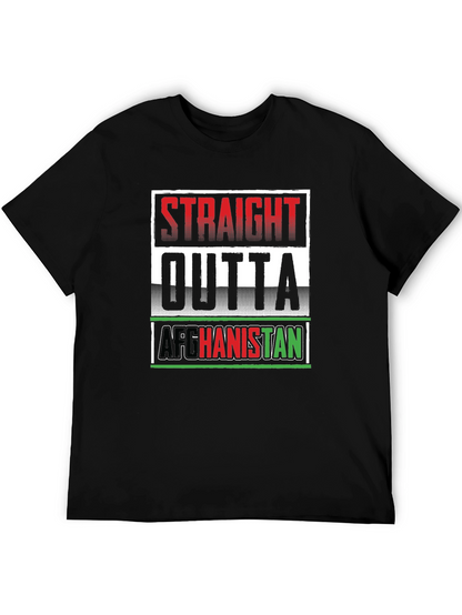Straight Outta Afghanistan Graphic T-Shirt