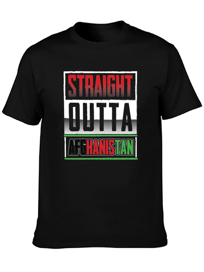 Straight Outta Afghanistan Graphic T-Shirt