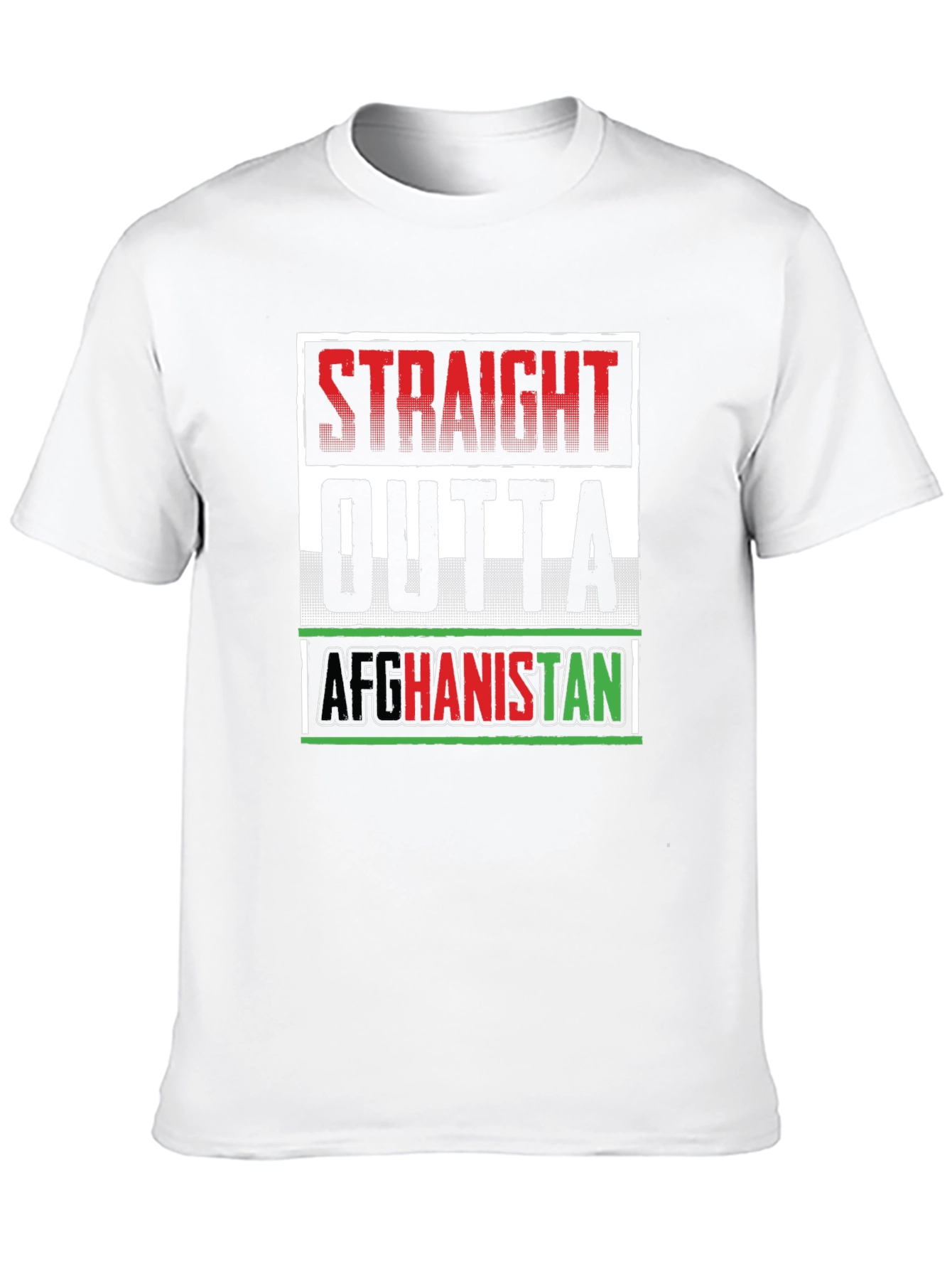 Straight Outta Afghanistan Graphic T-Shirt
