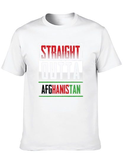 Straight Outta Afghanistan Graphic T-Shirt