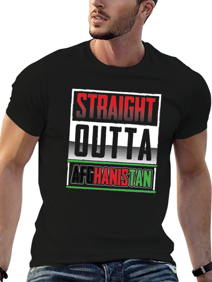 Straight Outta Afghanistan Graphic T-Shirt