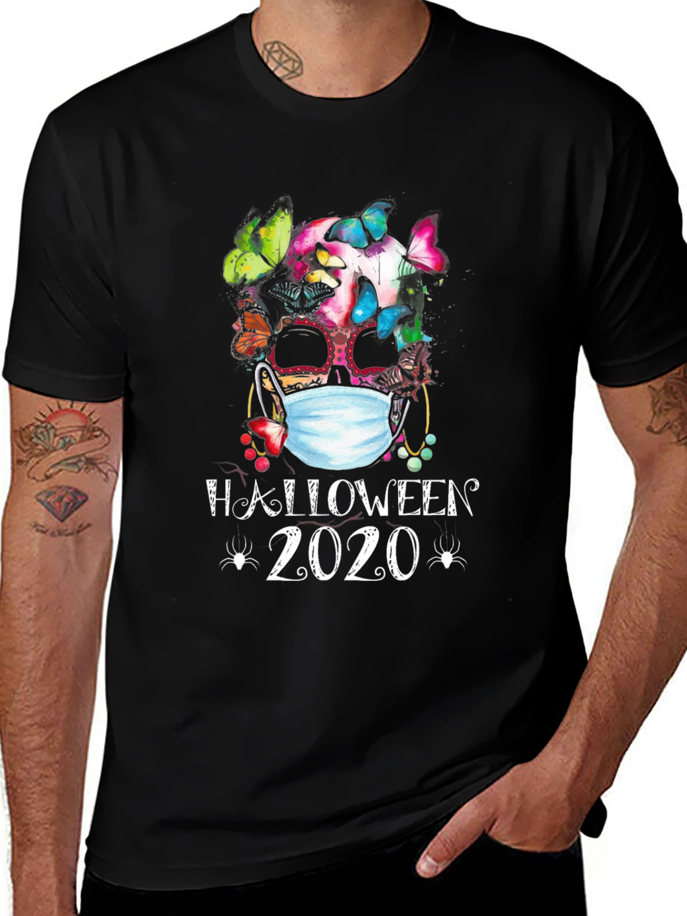 Halloween 2020 Skull Mask T-Shirt