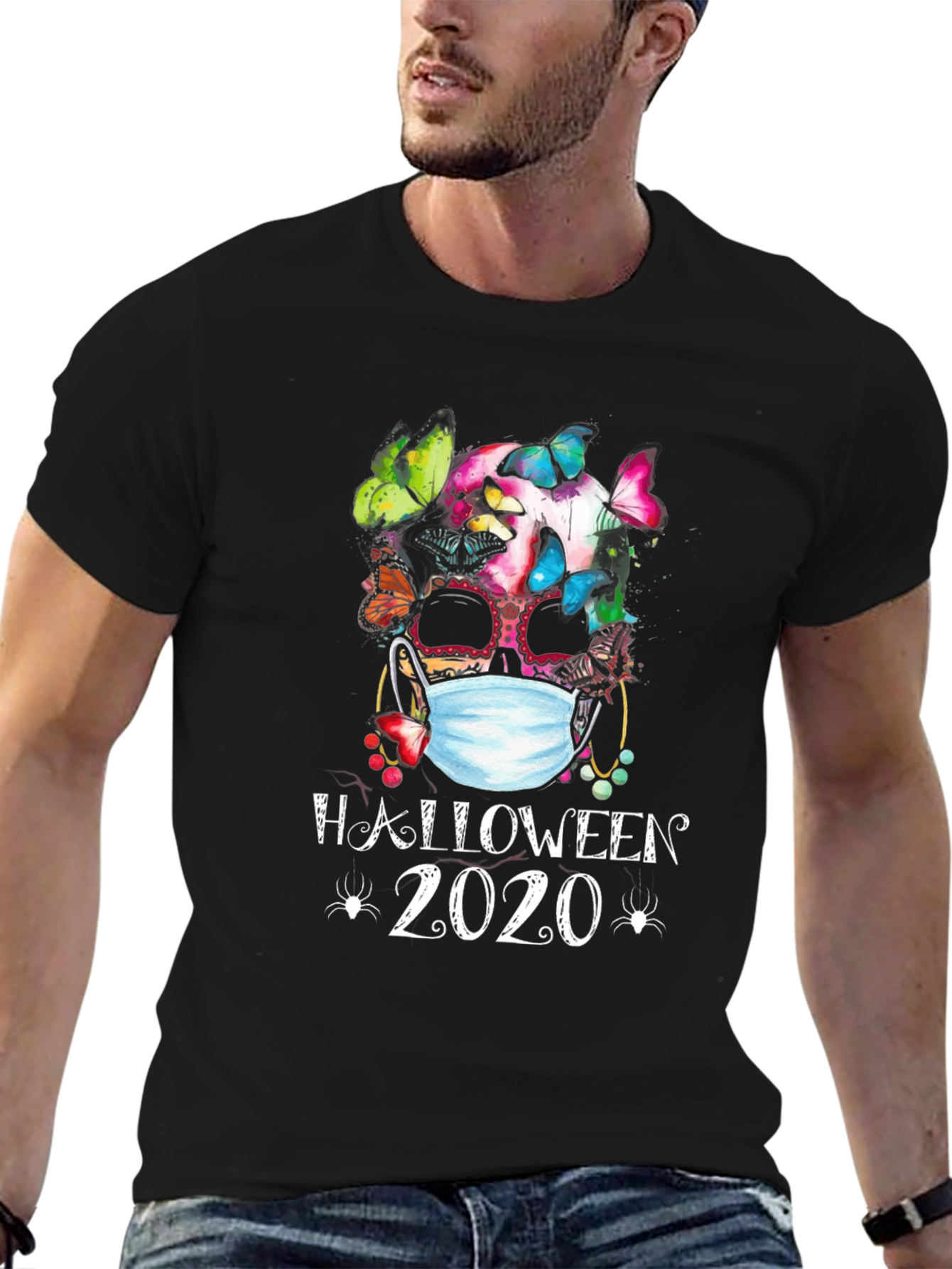 Halloween 2020 Skull Mask T-Shirt