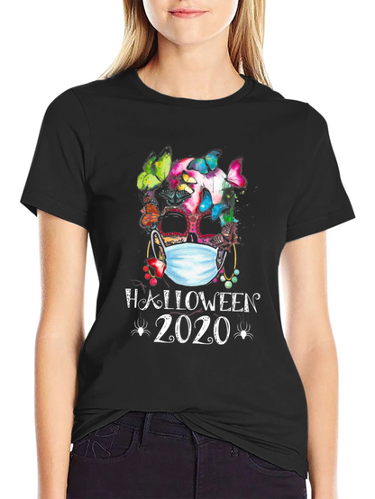 Halloween 2020 Skull Mask T-Shirt