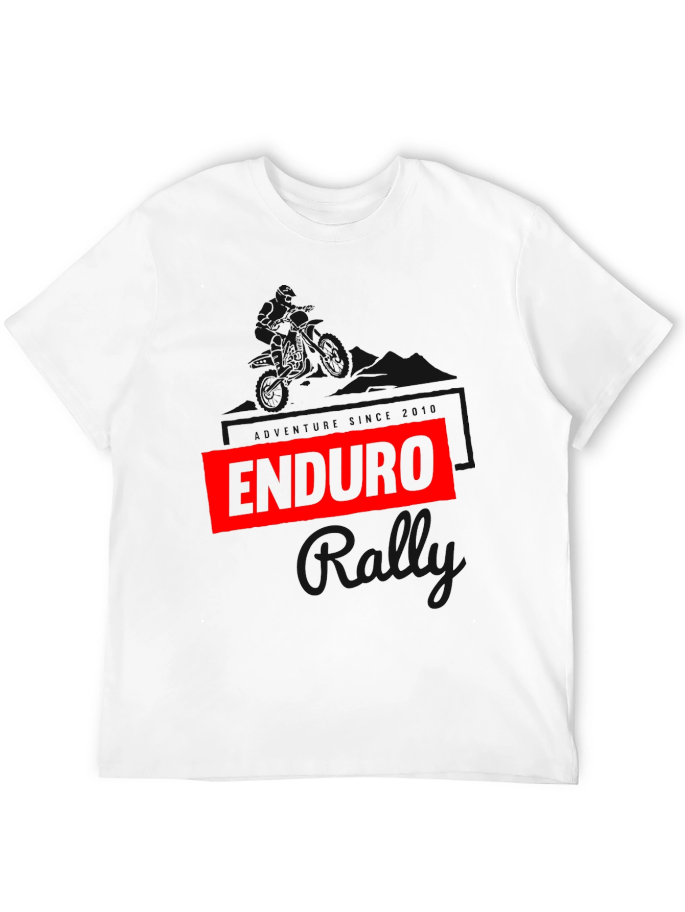 Enduro Rally Black T-Shirt