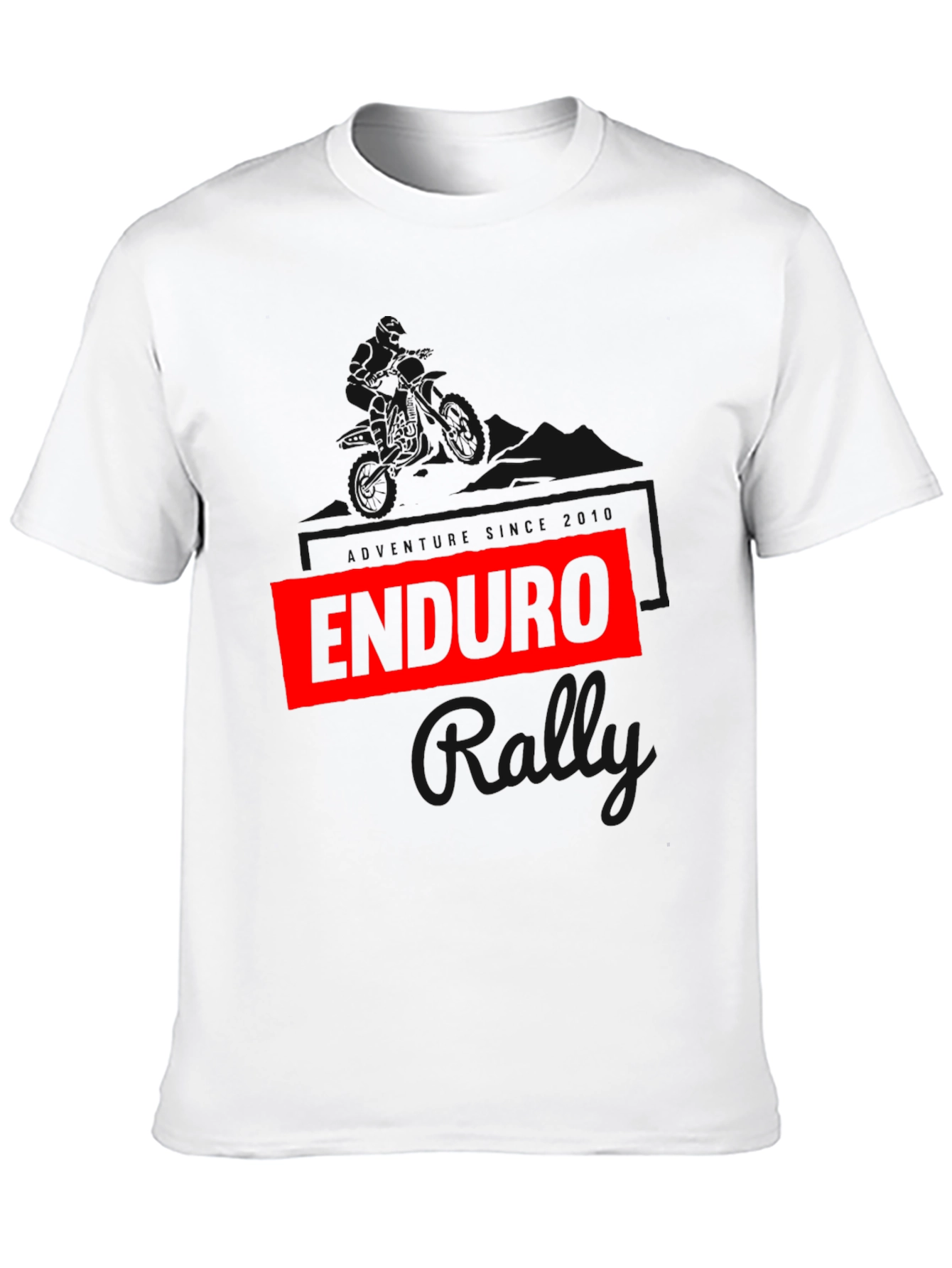 Enduro Rally Black T-Shirt
