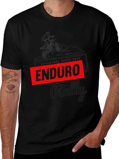 Enduro Rally Black T-Shirt
