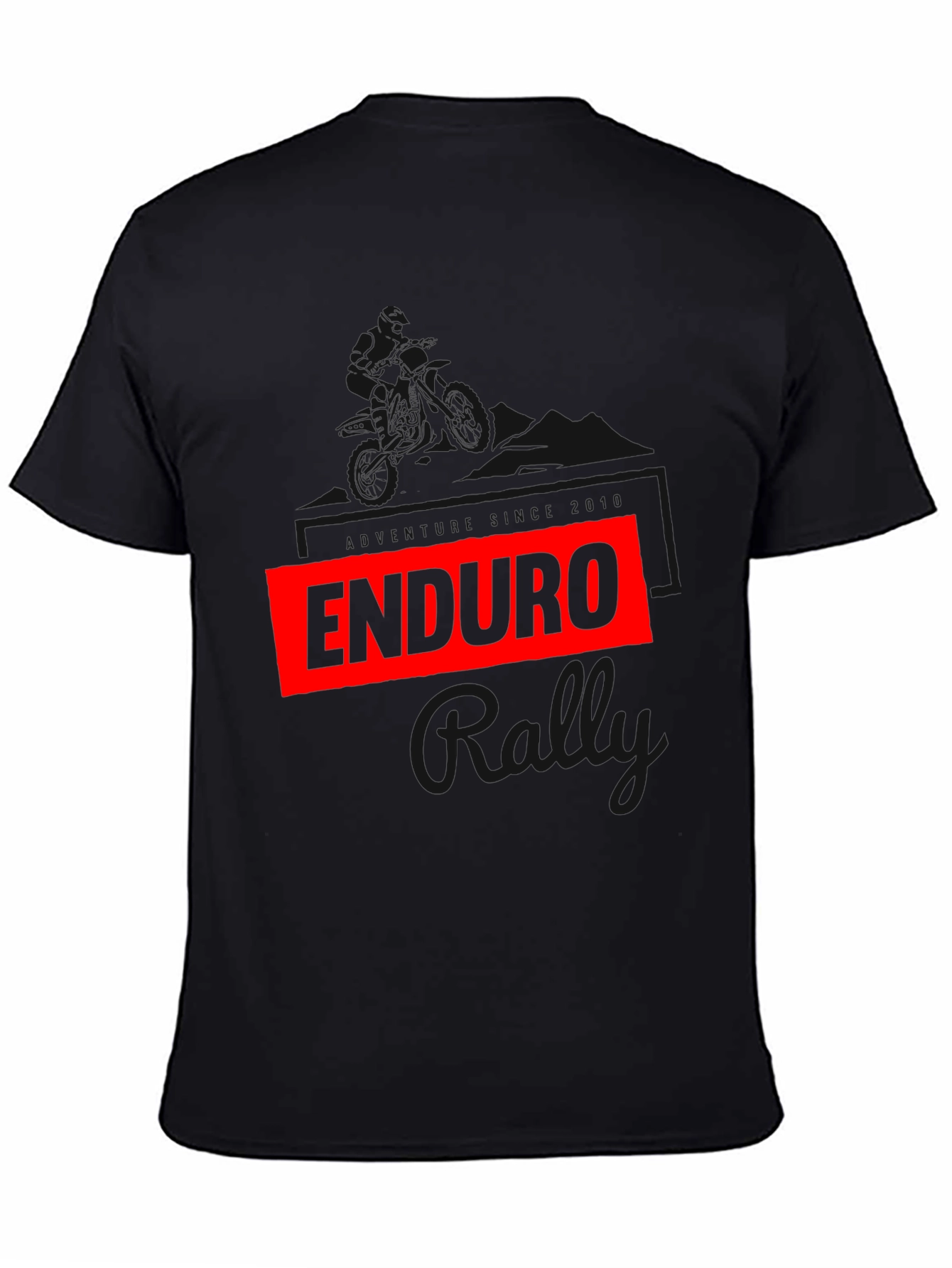 Enduro Rally Black T-Shirt