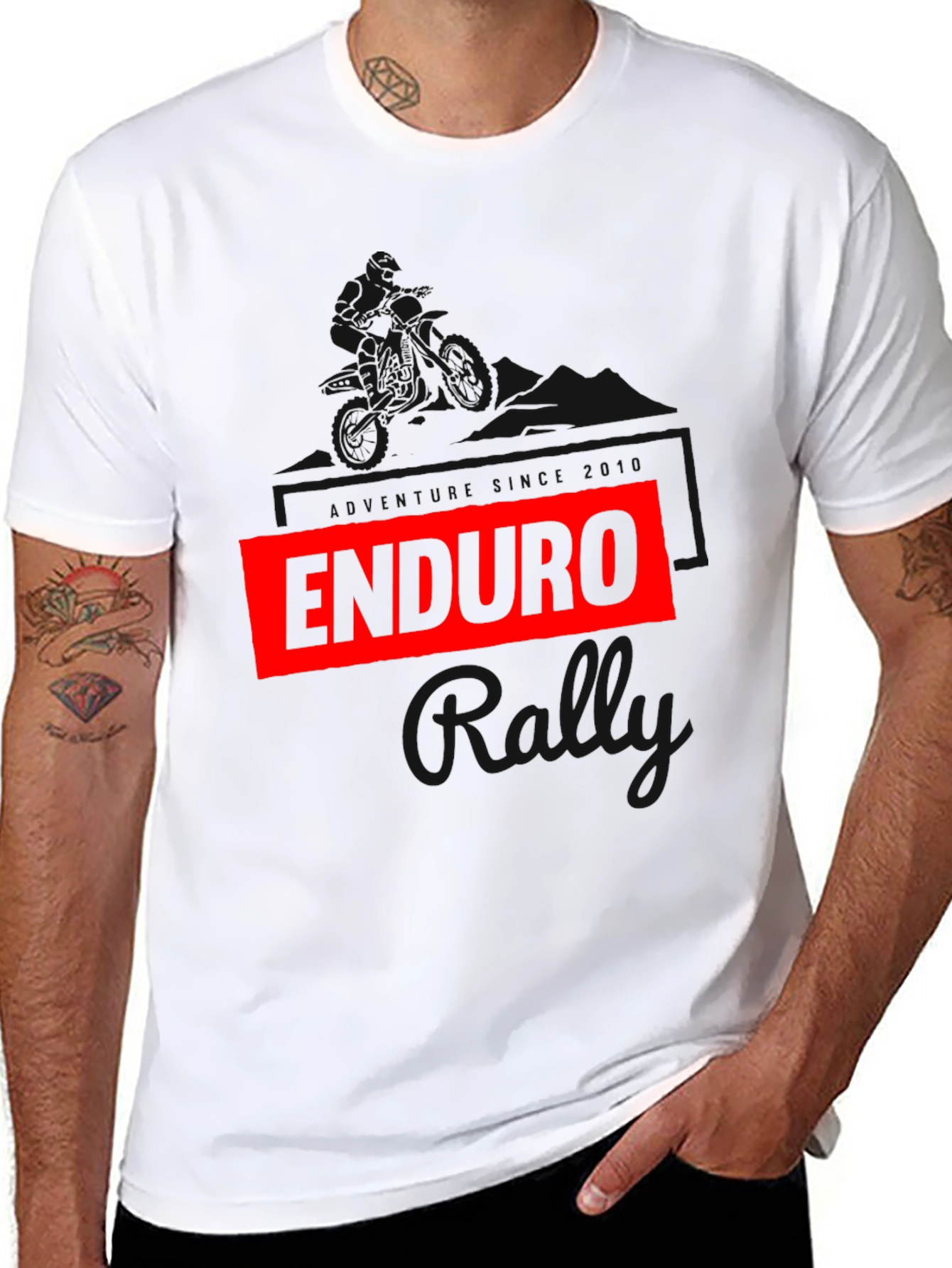 Enduro Rally Black T-Shirt
