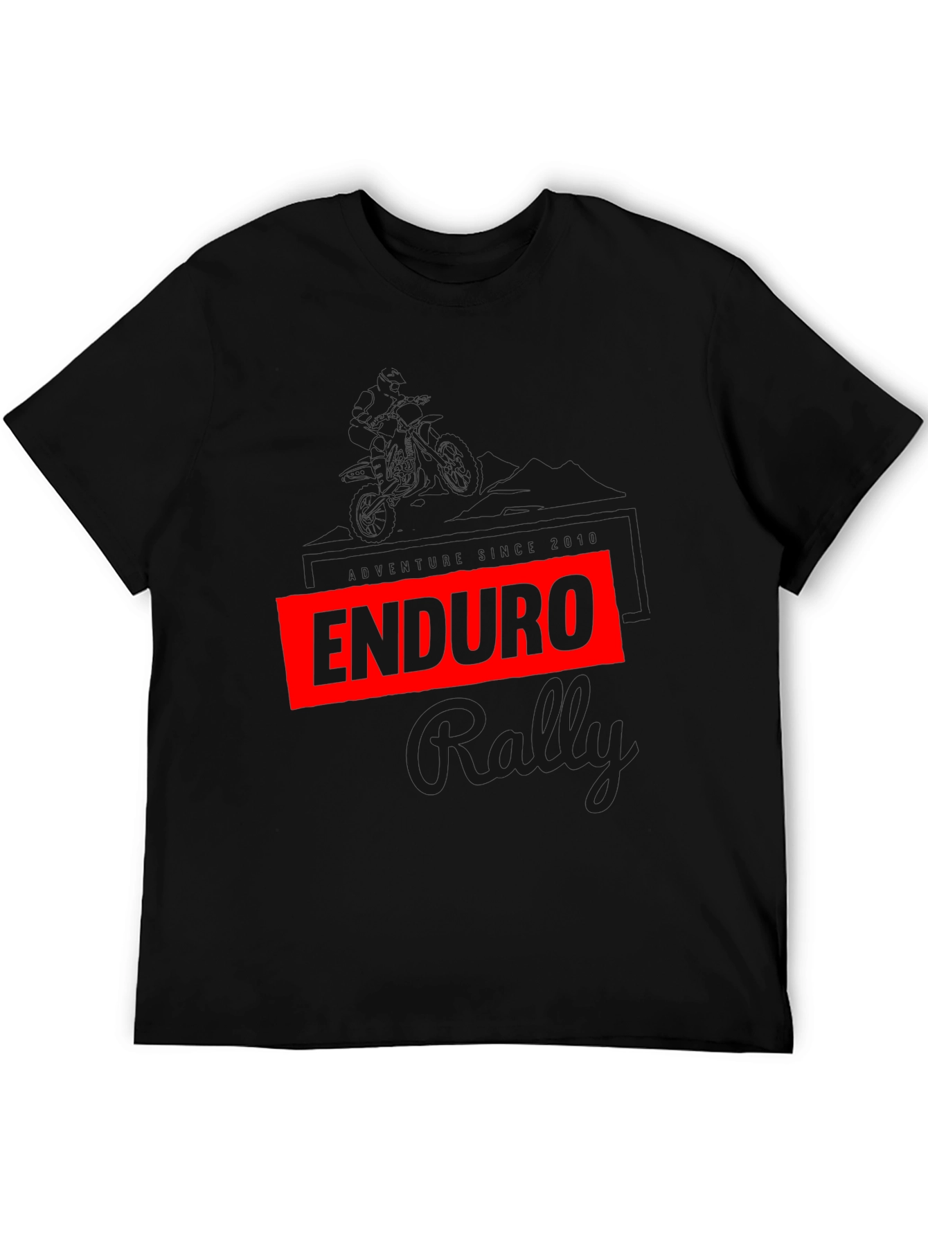 Enduro Rally Black T-Shirt