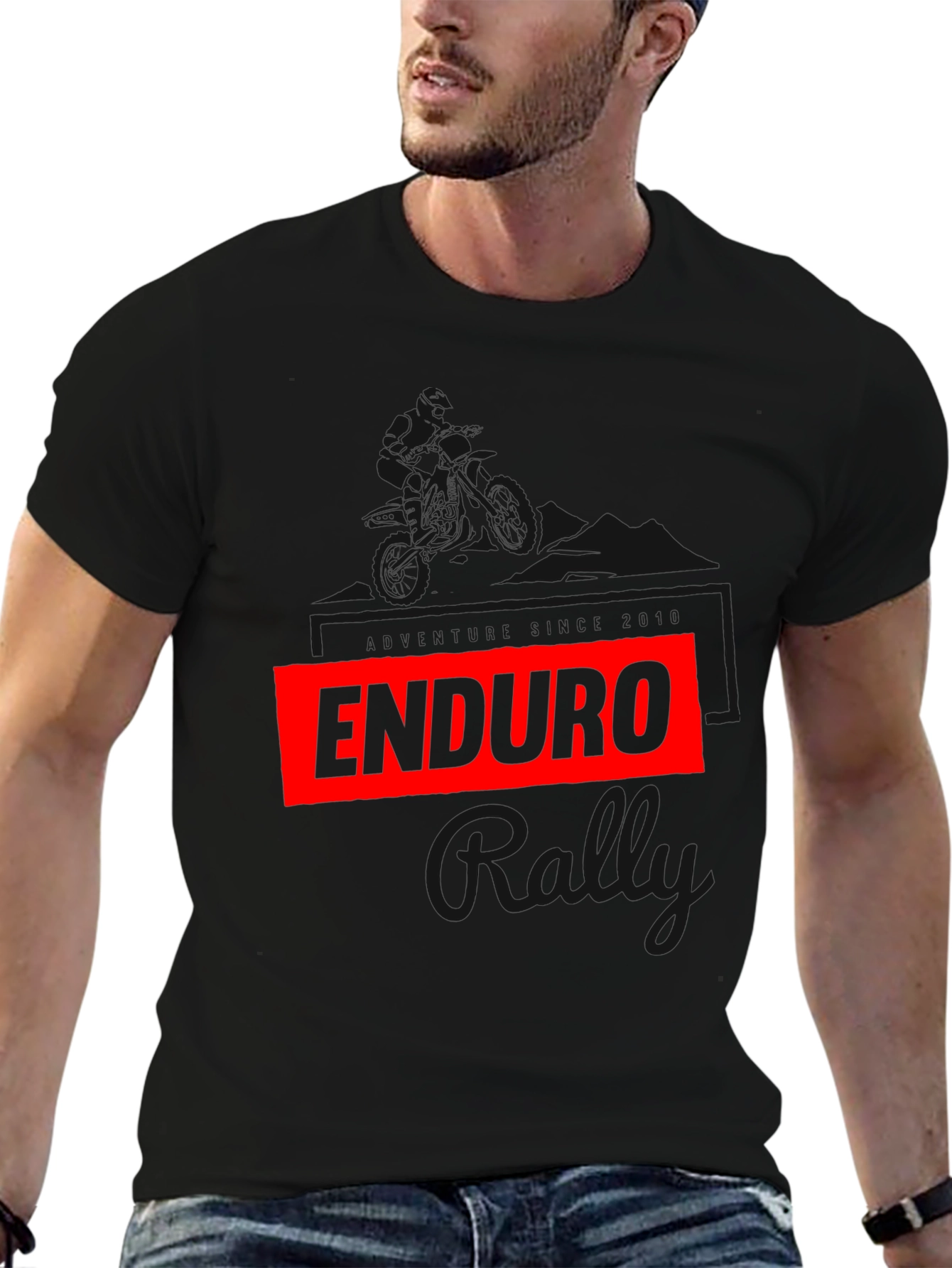 Enduro Rally Black T-Shirt