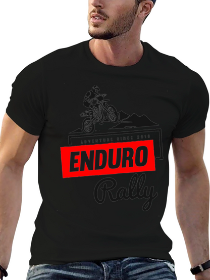 Enduro Rally Black T-Shirt