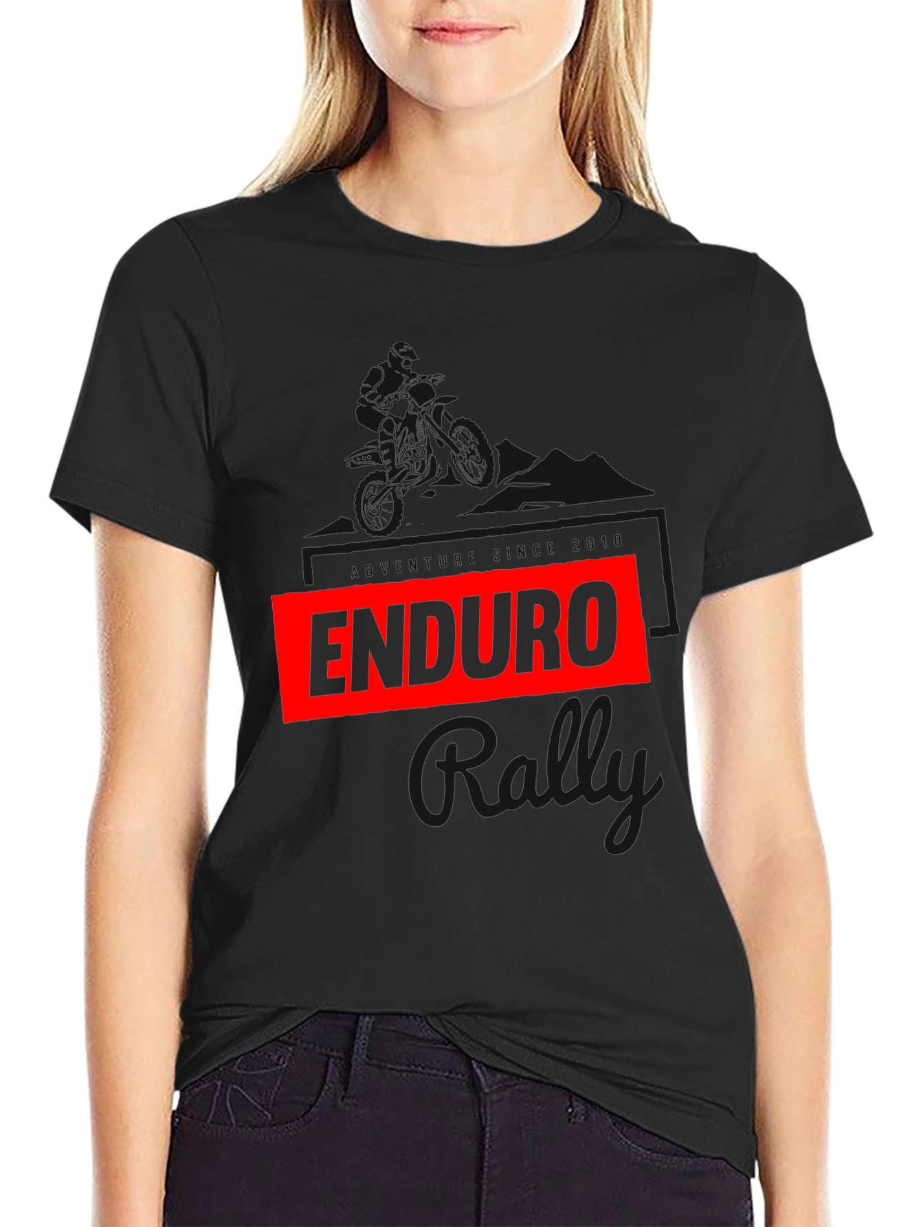 Enduro Rally Black T-Shirt