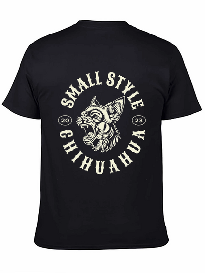 Small Style Chihuahua T-Shirt - Black