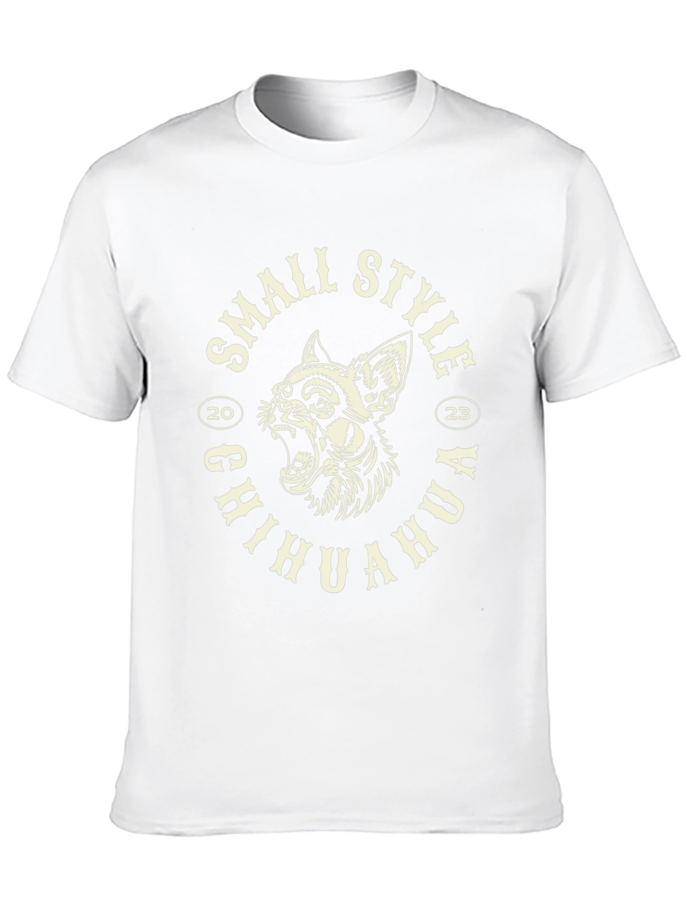 Small Style Chihuahua T-Shirt - Black