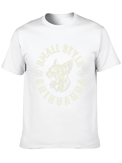 Small Style Chihuahua T-Shirt - Black