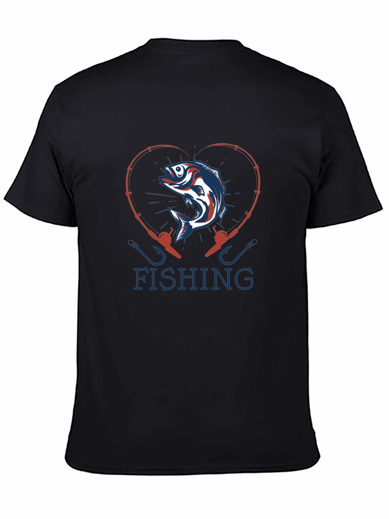 Fishing Heart T-Shirt: Angler Love Tee