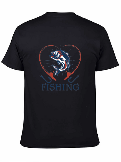 Fishing Heart T-Shirt: Angler Love Tee