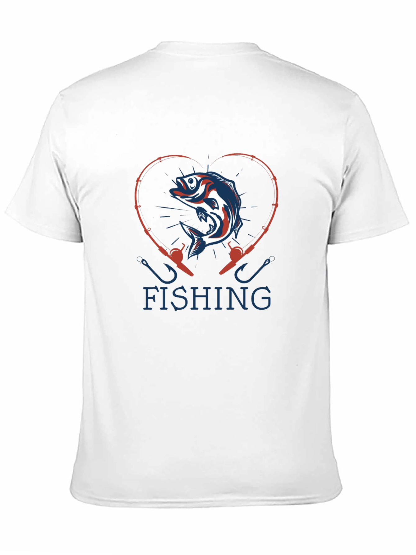 Fishing Heart T-Shirt: Angler Love Tee