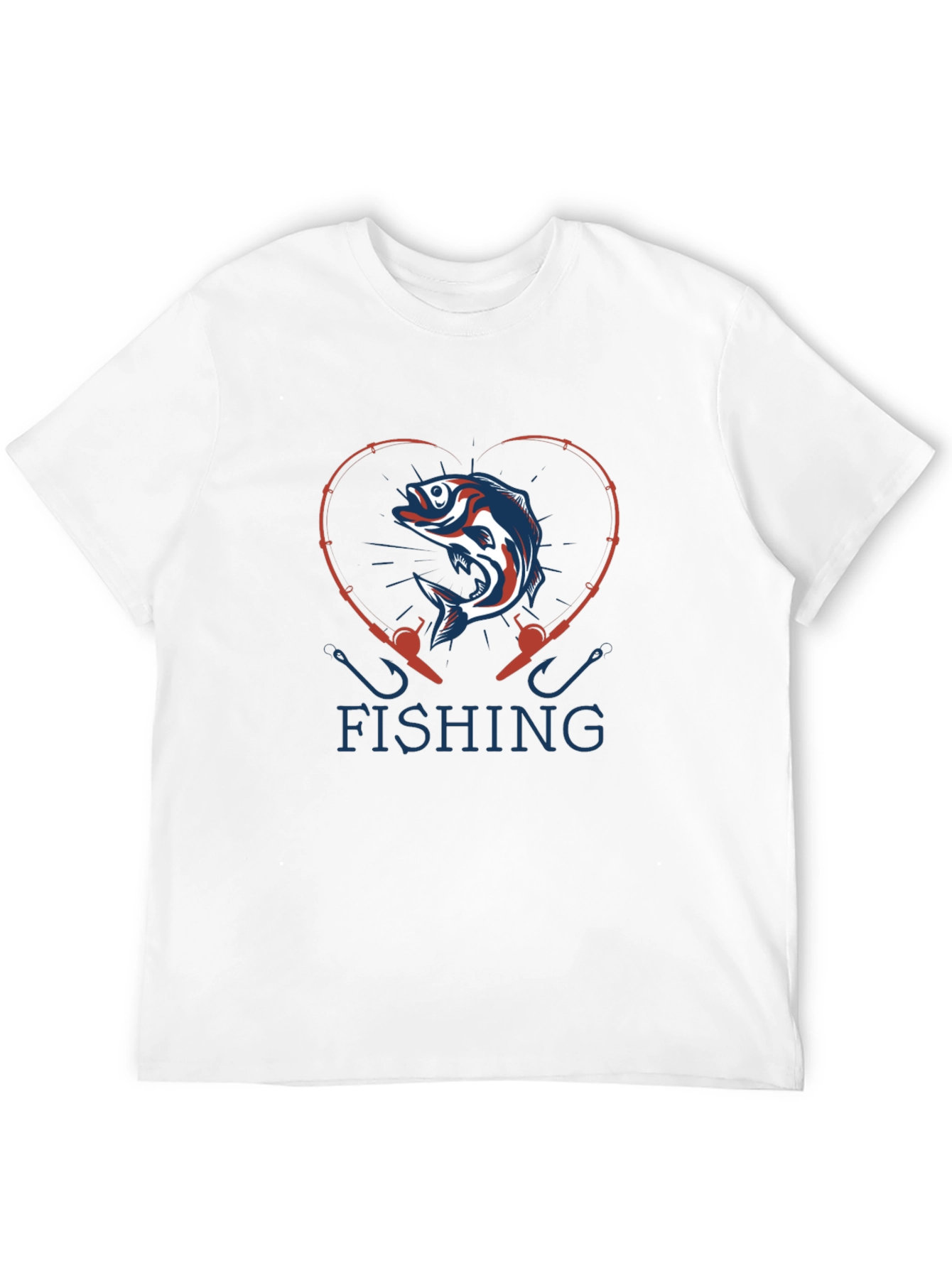 Fishing Heart T-Shirt: Angler Love Tee
