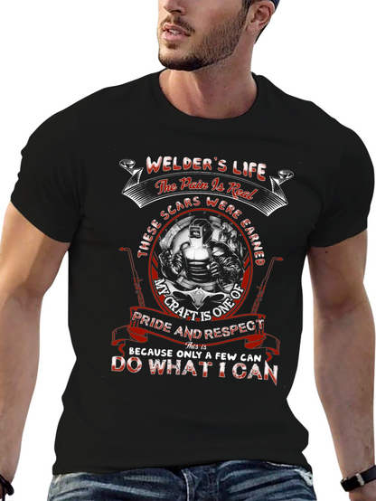 Welders Life T-Shirt - Pride & Respect