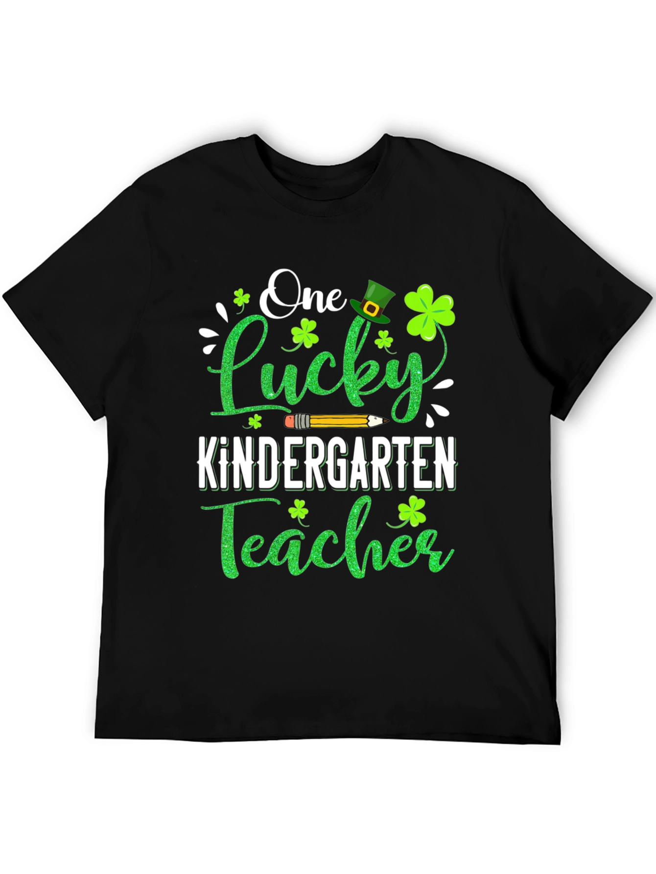 Lucky Kindergarten Teacher St. Patricks Day T-Shirt