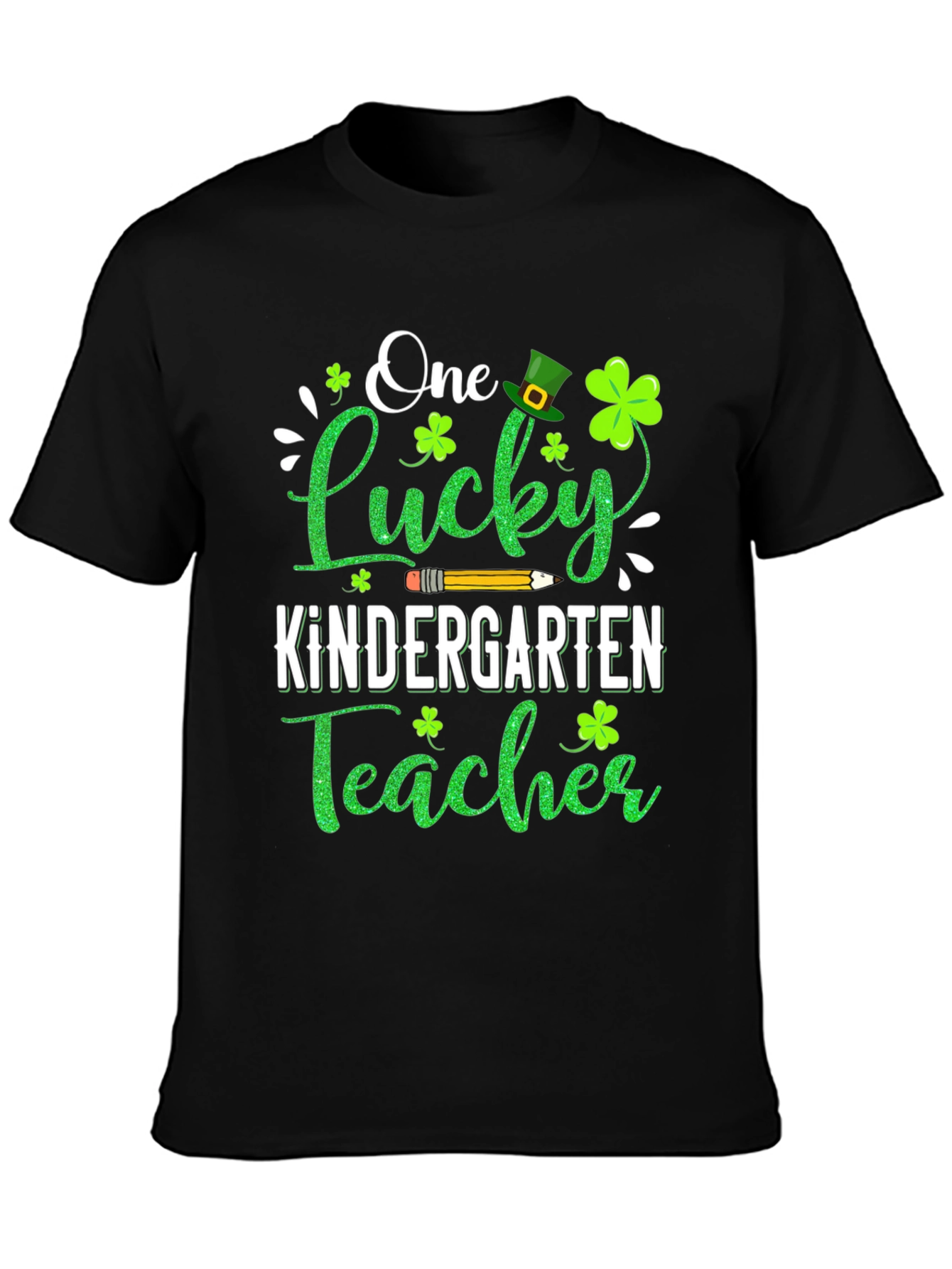 Lucky Kindergarten Teacher St. Patricks Day T-Shirt