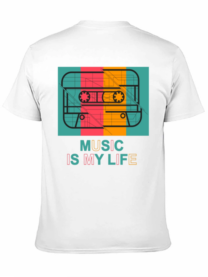Retro Cassette Music Is My Life T-Shirt