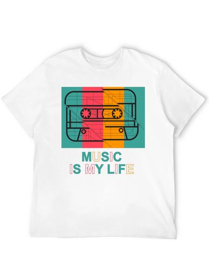 Retro Cassette Music Is My Life T-Shirt