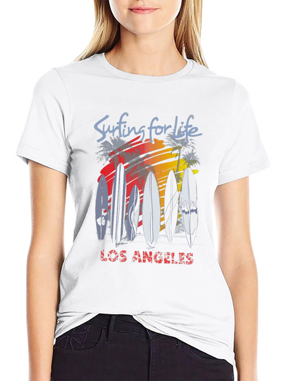 Surfing for Life Los Angeles Tee