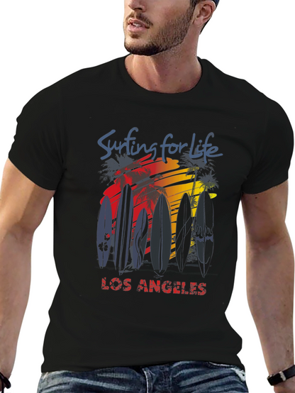 Surfing for Life Los Angeles Tee