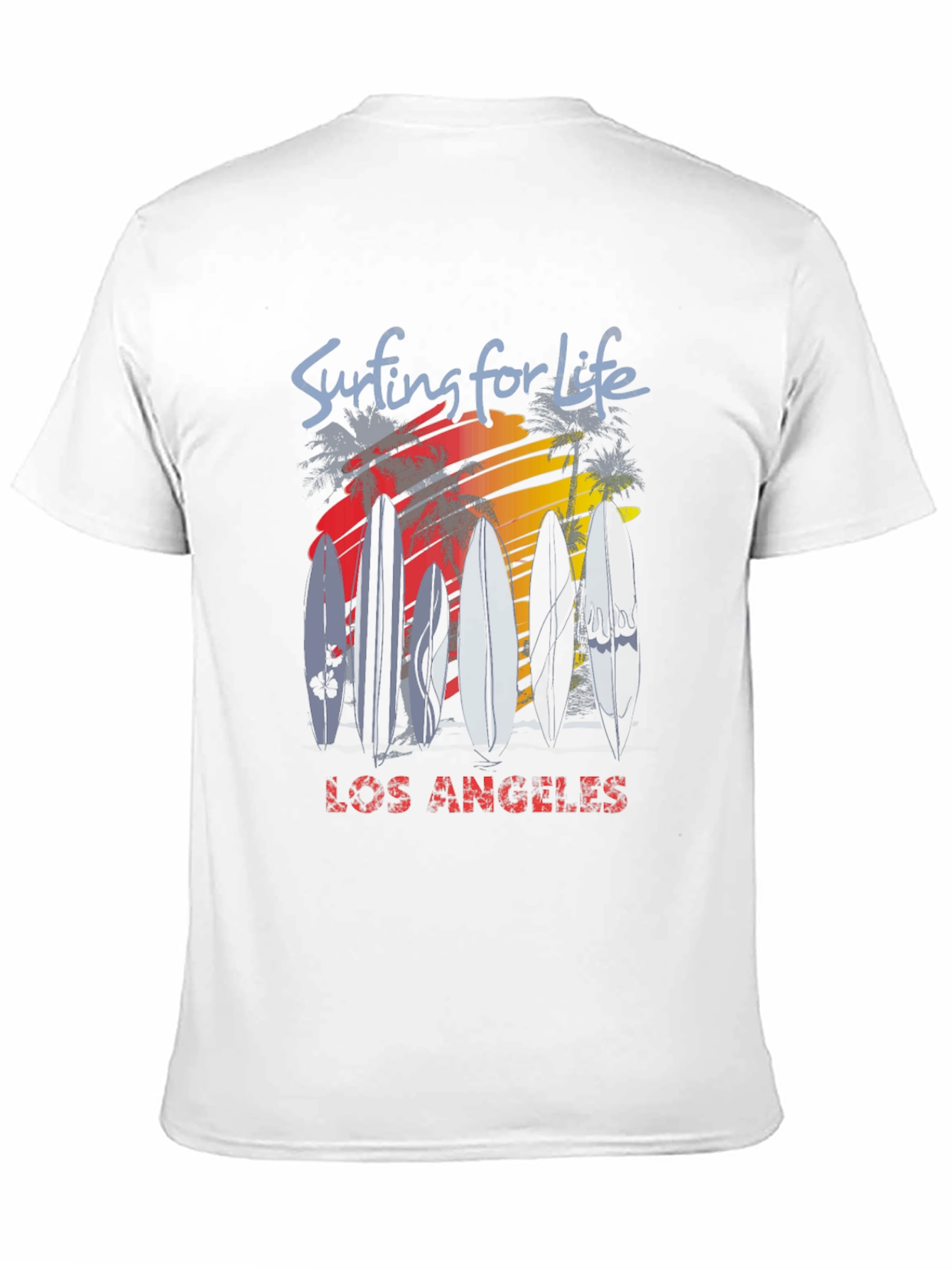 Surfing for Life Los Angeles Tee