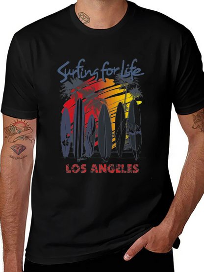 Surfing for Life Los Angeles Tee