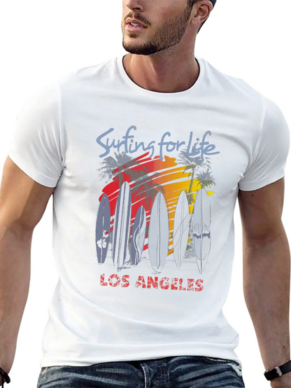 Surfing for Life Los Angeles Tee